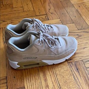 Nike air max sneakers - beige - size 9